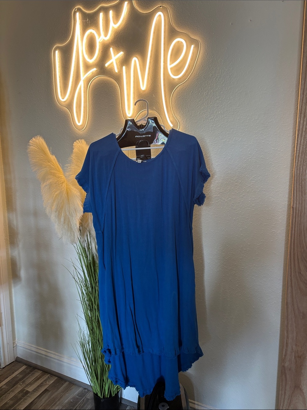 UMGEE Blue Short Sleeve Dress